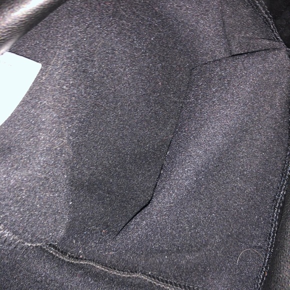 Black Vegan Leather Legging - Picture 5 of 6